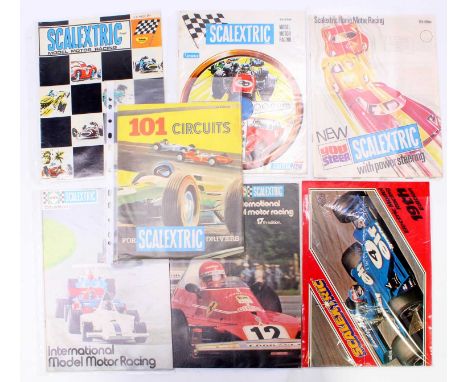 Triang Scalextric Mid Slot Car Catalogues. 1967 2nd Edition ‘101 Circuits’ 32 Pg, 1967 8th Edition 24 Pg, 1968 9th Edition 32