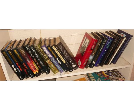 19 Dick Francis hardback novels, inc. First Editions