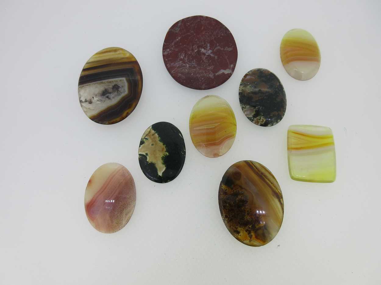 A collection of loose gemstones, in Cheffins Fine Art