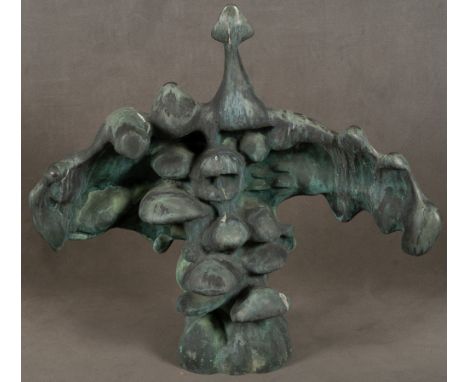 Laszlo Szabo (1917-1984). „Der Adler“. Bronze, sign., H=97 cm, B=100 cm. **