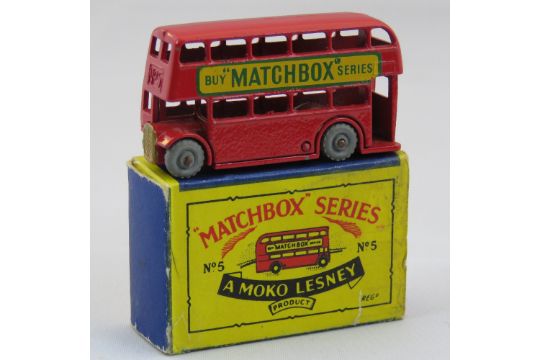 matchbox no 5 routemaster bus