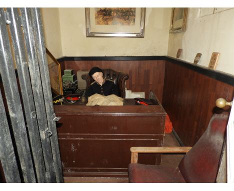 War Office London Exhibition to Include Victorian Royal Artillery Uniform, Button-back Chesterfield Chair, Three Military Cap