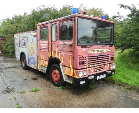 Angloco Full Operational Fire Engine Reg: C551CRH This vehicle was last operated in 2018 may require slight attention and new