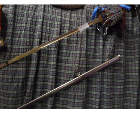 Johnstone Collection: Basket Sword with Scabbard 