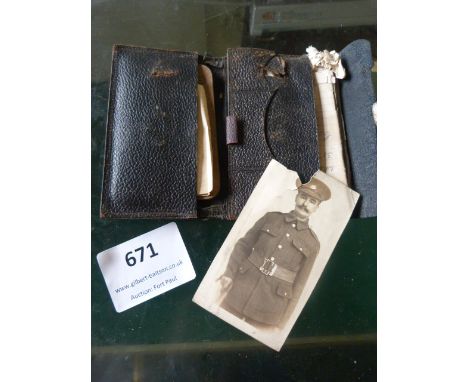 Personal &amp; Private Documents Belonging to Walter Richmond Baker who was Shot and Killed in the First World War with Evide