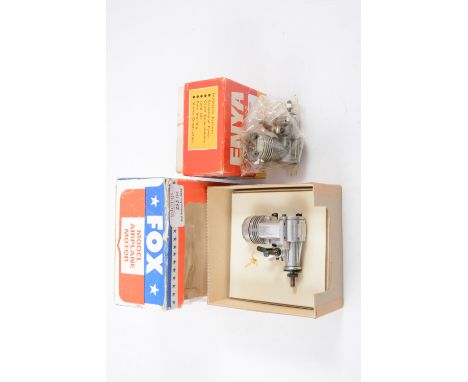 FOX 15 R/C glow and ENYA 09 R/C glow, both NIB
