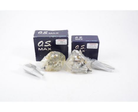 2 x OS MAX 10F SR R/C glows, both NIB