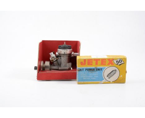 MERCO 35 R/C glow MARINE new and JETEX 50 in a box with pellets.