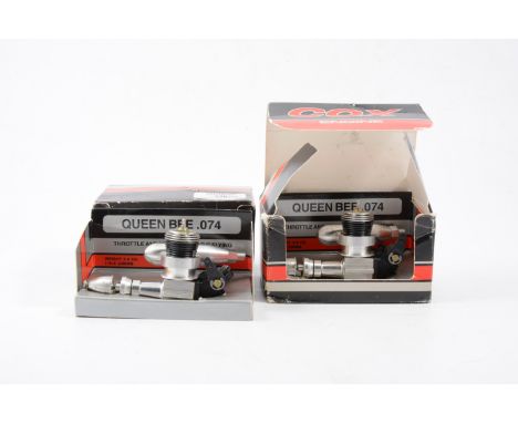 2 x COX QUENN BEE 0.74 R/C glows, both NIB