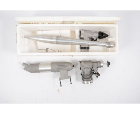 2 x MDS glows, 15 Speed/Pylon with tuned pipe and 40 R/C.  Both NIB.