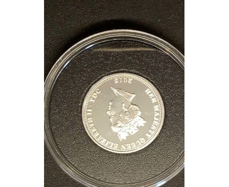 Queen Elizabeth II Longest Reigning Monach, £1 silver proof coin