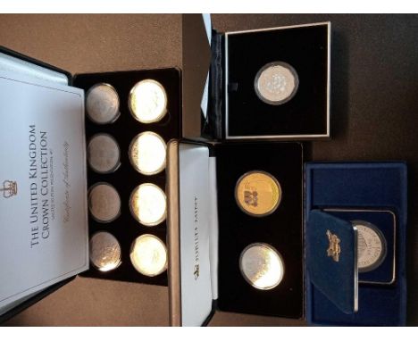 Silver proof coins etc