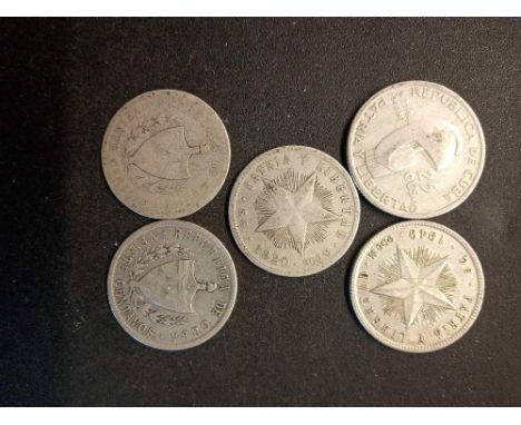 Cuba silver coins