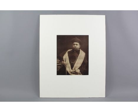 Indian Interest - photographic portrait H.E Dewan Bahadur Laxuman Jagannath Prime Minister of Baroda by Vincent, Brooks, Day 