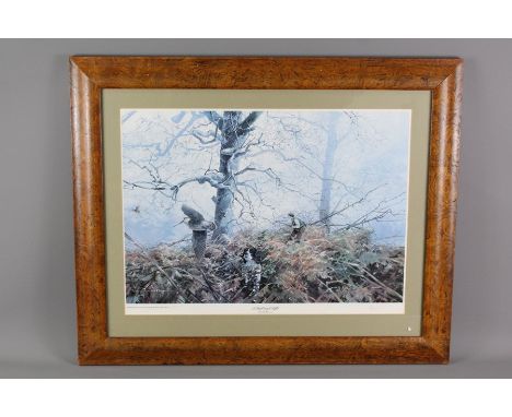 Alan B Hayman two shooting scene prints; the first entitled "Sitting Tight", nr 295/850, approx&nbsp; 53 x 38 cms, signed low