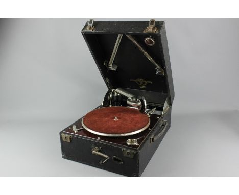 Vintage Columbia Portable Gramophone.&nbsp;