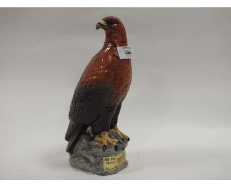 A BESWICK GOLDEN EAGLE DECANTER FOR BENEAGLES SCOTCH WHISKY