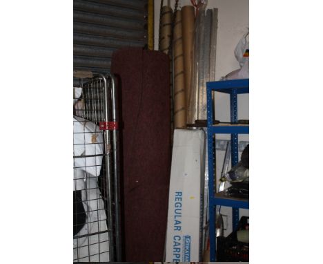 AM QUANTITY OF CARPET GRIPPERS, CARPET AND OTHER CARPET FITTING ITEMS