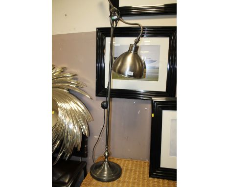A LARGE MODERN LAMP STANDARD