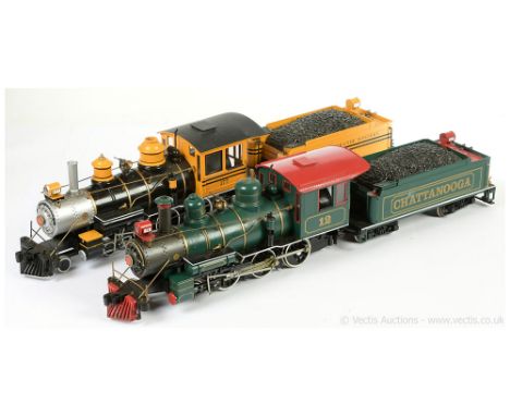 Bachmann G Gauge pair of American Outline Steam Locomotives consisting of 2-6-0 Loco and Tender Denver &amp; Rio Grande Weste