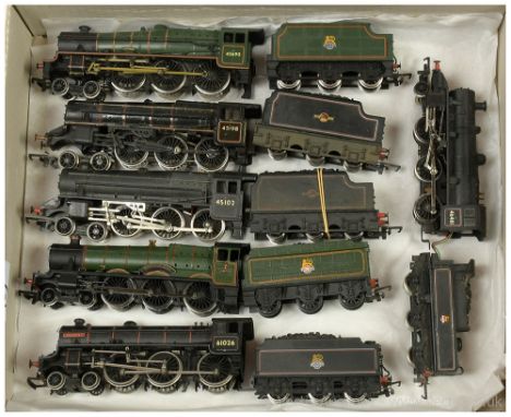 OO Gauge Locomotives to include Mainline 4-6-0 Jubilee Class "Leander" No.45690, Bachmann 4-6-0 Hall Class Bodinnick Hall No 