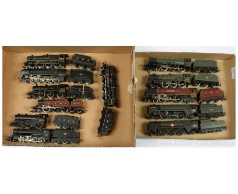 OO Gauge Locomotives to include Lima 4-6-0 King George V, Bachmann China 0-6-0 Collett Class, Airfix 4-6-0 Royal Scots Fusili