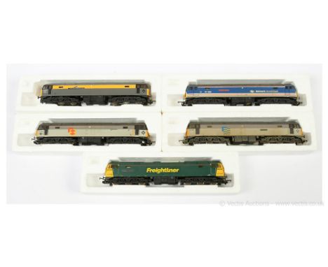 Lima OO Gauge repainted/reidentified Freightliner green livery Class 57 renumbered 57006 and renamed Freightliner Reliance, R
