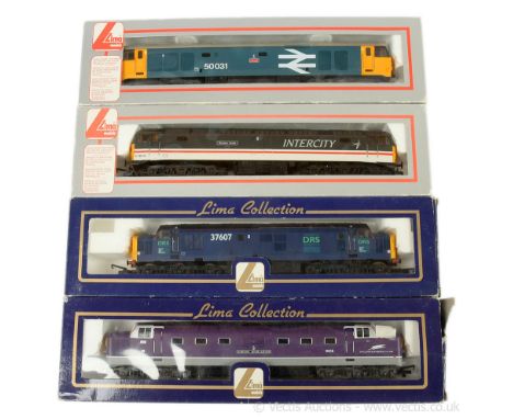 Lima OO Gauge Limited Edition Diesel Locos comprising 5260 Co-Co Porterbrook purple livery Class 55 Deltic No.9016 "Gordon Hi