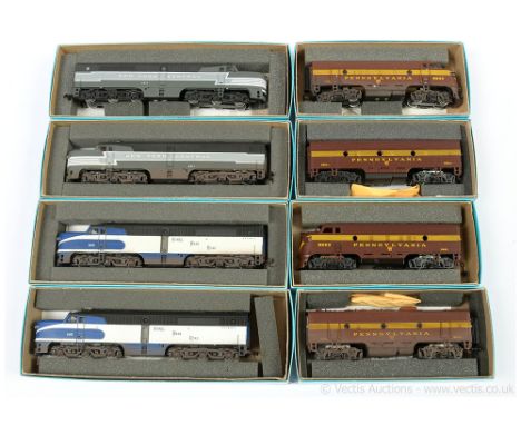 Athearn HO North American Outline Diesel Units comprising 3303 New York Central black and grey livery PA-1 A-Unit No.4211 (po