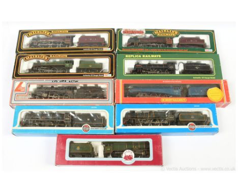 Steam Locos comprising Hornby Railways R528 (Limited Edition) 4-6-2 LNER blue A4 Class Loco No.4498 "Sir Nigel Gresley" compl