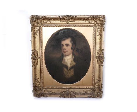 19th Century British SchoolPortrait of Robert Burns,oil on canvas,71 x 58cms, in frame.