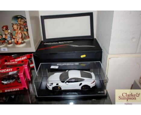 A Mini Max Spark model of a Porsche, limited edition