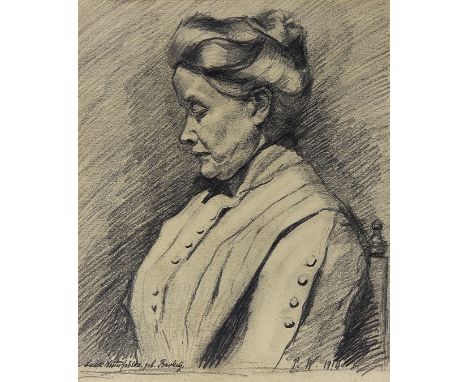 Westerfrölke, Paul (Gütersloh 1886 - 1975 Gütersloh)Großes Konvolut von 115 Zeichnungen, alles Portraits der Mutter bzw. des 
