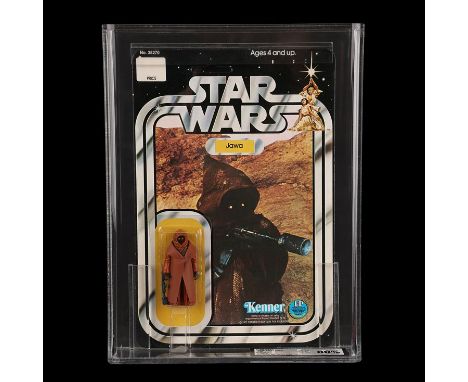 STAR WARS: A NEW HOPE (1977) - Jawa Vinyl Cape Action Figure UKG 80A Jawa Vinyl Cape action figure, graded by the UK Graders 