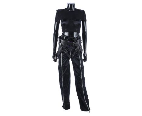 JAMES BOND: GOLDENEYE (1995) - Xenia Onatopp's (Famke Janssen) Helicopter CostumeXenia Onatopp's (Famke Janssen) costume from