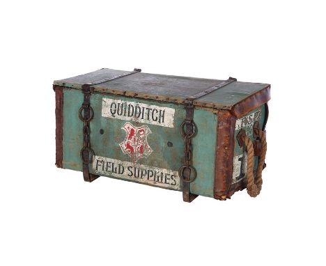 HARRY POTTER AND THE GOBLET OF FIRE (2005) - Quidditch Field Supplies TrunkA Quidditch field supplies trunk from Mike Newell'