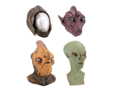 DOCTOR WHO: "THE RINGS OF AKHATEN" (T.V. Series, 2013) - Lugal-Irra-Kush, Eukanian, Lucanian &amp; One Other Alien HeadA Luga