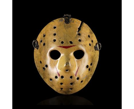 FRIDAY THE 13TH PART VIII: JASON TAKES MANHATTAN (1989) - Jason Voorhees' (Kane Hodder) Screen-matched Hockey MaskJason Voorh