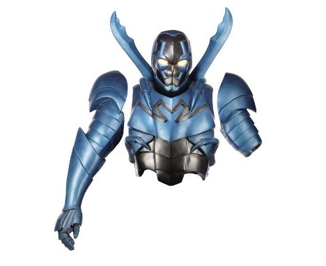 SMALLVILLE (T.V. SERIES, 2001-2011) - Light-up Blue Beetle (Jaren Brandt Bartlett) CostumeA light-up Blue Beetle's (Jaren Bra