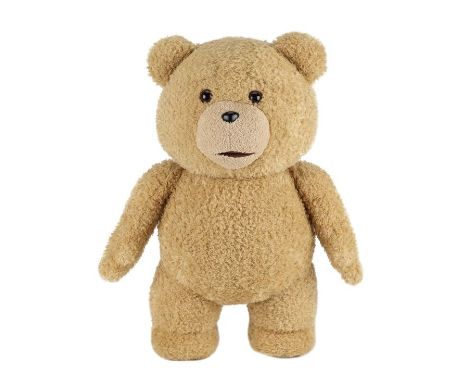 TED 2 (2015) - Comic-con Prop Ted BearAn on-screen Ted toy from Seth MacFarlane's comedy sequel Ted 2. Ted (Seth MacFarlane) 