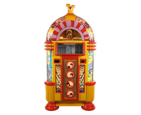 BEATLES, THE - Yellow Submarine Limited Edition JukeboxA limited edition Yellow Submarine jukebox manufactured in 2001 by Roc