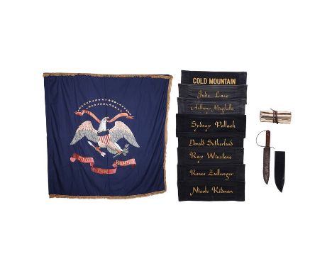 COLD MOUNTAIN (2003) - Hero Book, Knife, Union Flag, Set of Letters, Photos and ChairbacksA collection of items from Anthony 
