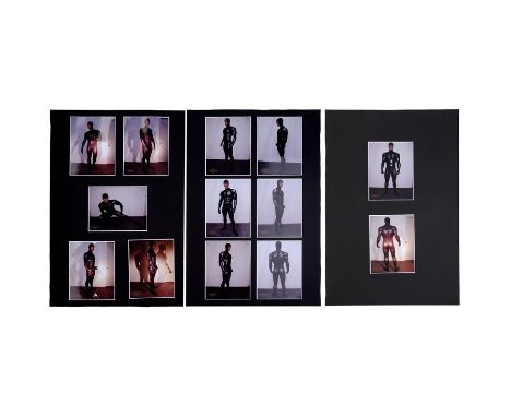 SPIDER-MAN 3 (2007) - Set of 13 Venom (Topher Grace) Costume Fitting Photographs13 Venom (Topher Grace) costume fitting photo