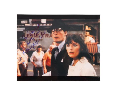 SUPERMAN (1978) - Margot Kidder-autographed Photo Inscribed to Dave ProwseA Margot Kidder-autographed photo inscribed to Dave