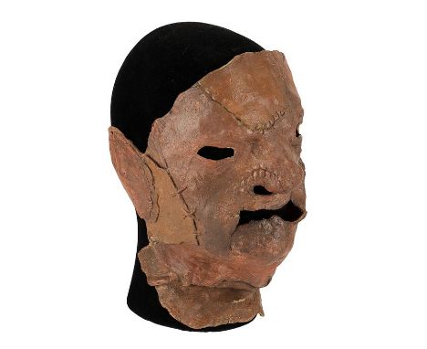 LEATHERFACE - THE TEXAS CHAINSAW MASSACRE III (1990) - Leatherface's (R.A. Mihailoff) Autographed MaskLeatherface's (R.A. Mih