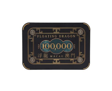 JAMES BOND: SKYFALL (2012) - Floating Dragon HKD100,000 Casino PlaqueA Floating Dragon casino plaque from Sam Mendes' Bond fi