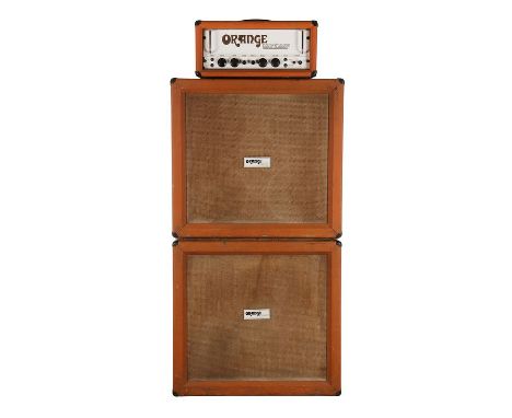 ORANGE AMPS - Vintage 1969 OR-100 Orange Matamp Amplifier StackA rare vintage 1969 OR-100 Orange Matamp amplifier stack which