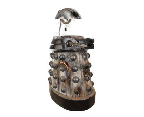 DOCTOR WHO: THE ASYLUM OF THE DALEKS (T.V. SERIES, 2012) - Full-Size Screen-matched Light-up Battle-damaged New Paradigm Dale