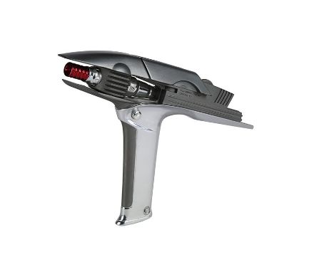 STAR TREK INTO DARKNESS (2013) - Light-up Hero Starfleet PhaserA light-up hero Starfleet phaser from J.J. Abrams' sci-fi sequ