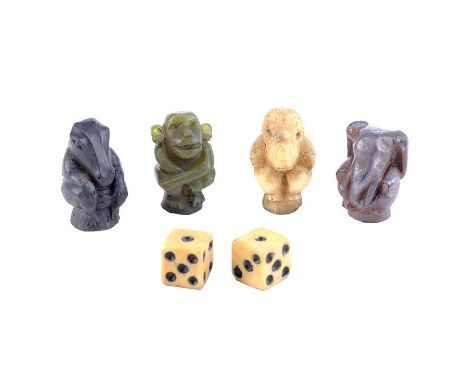 JUMANJI (1995) - Jumanji Tokens and DiceJumanji tokens and dice from Joe Johnston's family adventure film Jumanji. Alan Parri